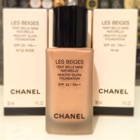 chanel les beiges healthy glow moisturizing foundation|Chanel Les Beiges reviews.